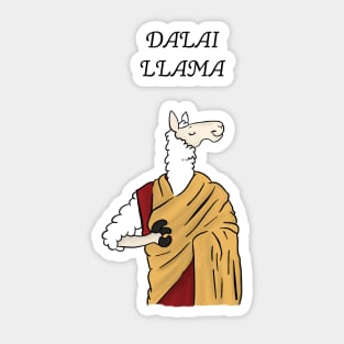 Dalai Lllama meditation yoga zen master Sticker